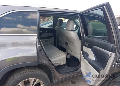 2015 Toyota Highlander Xle V6 z USA, uszkodzony, nr VIN 5TDKKRFH0FS104062